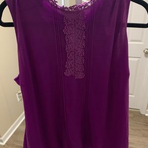 Worthington XL purple top.